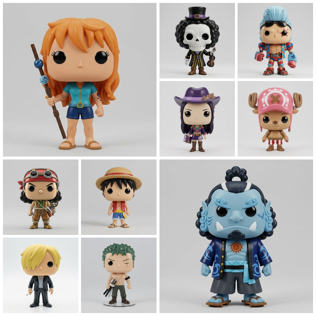 Set OnePiece Funko Pop