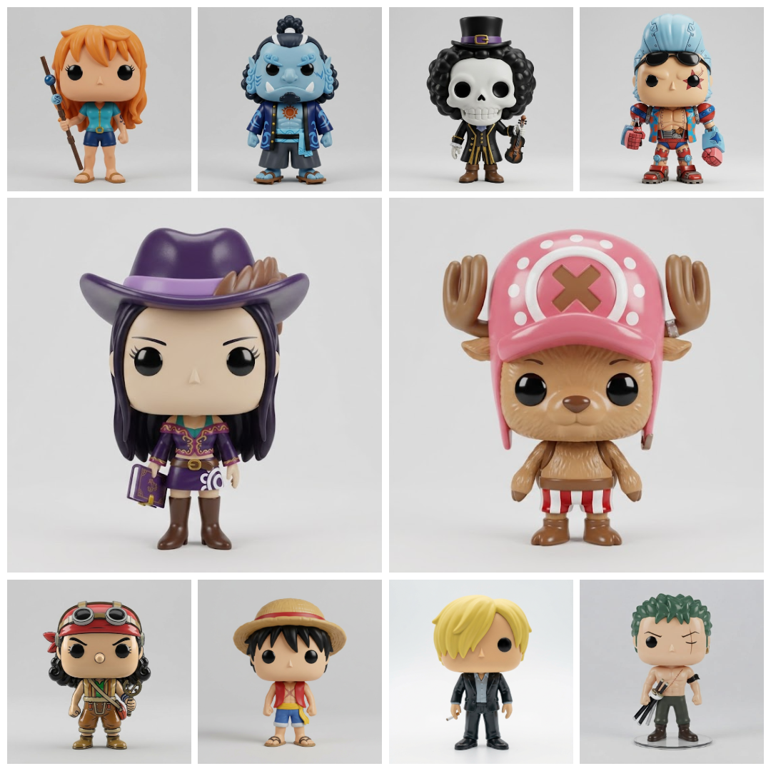 Set OnePiece Funko Pop