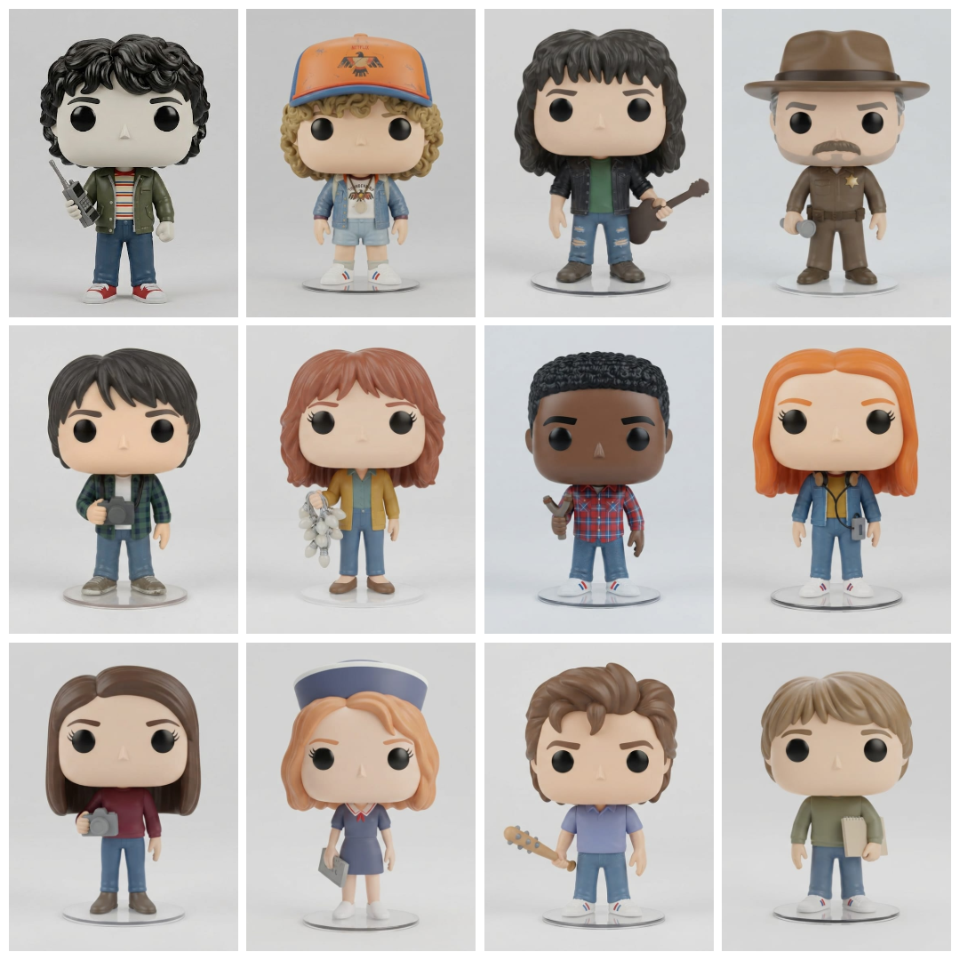 Set StrangerThings Funko Pop