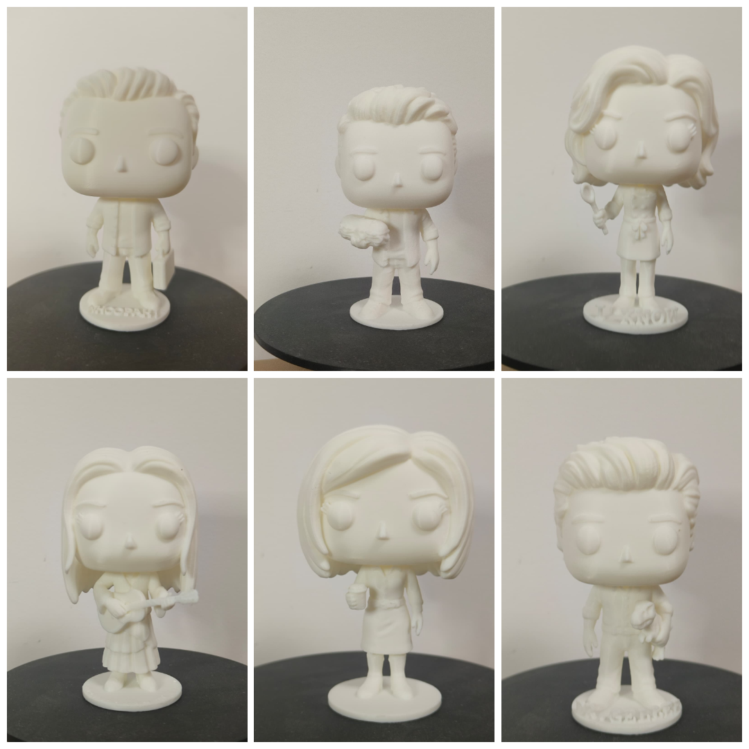 Set Friends 6 Figurines