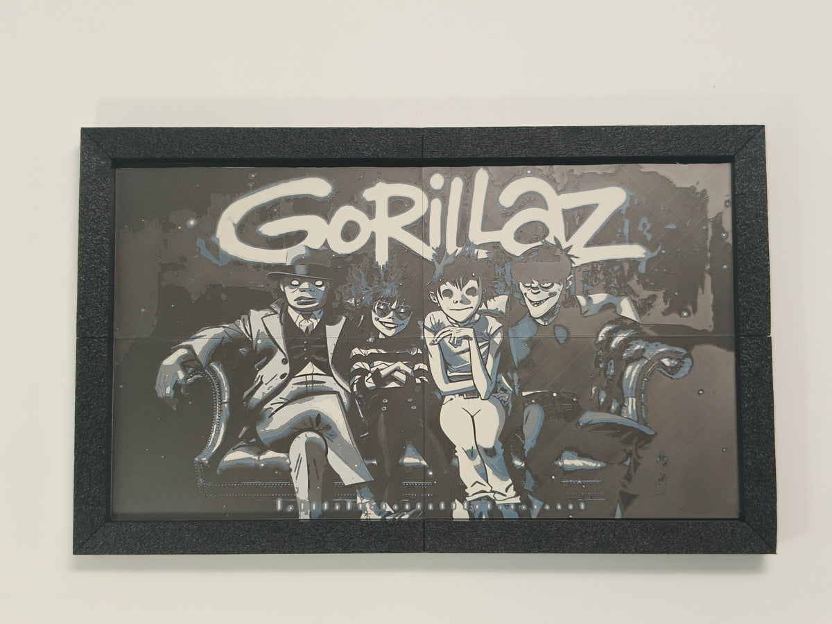 Gorillaz Hue Forge Painting – decor printat 3D (4/5)
