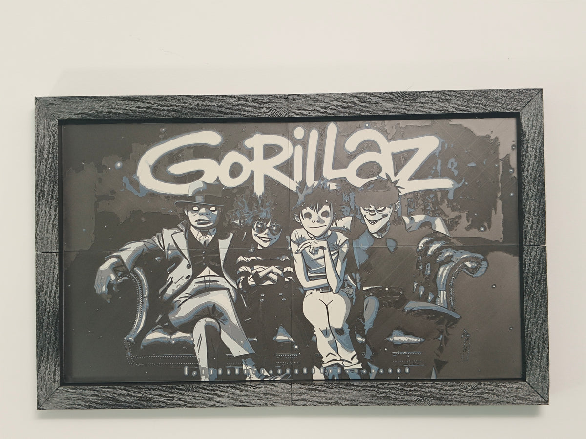 Gorillaz Hue Forge Painting – decor printat 3D (1/5)