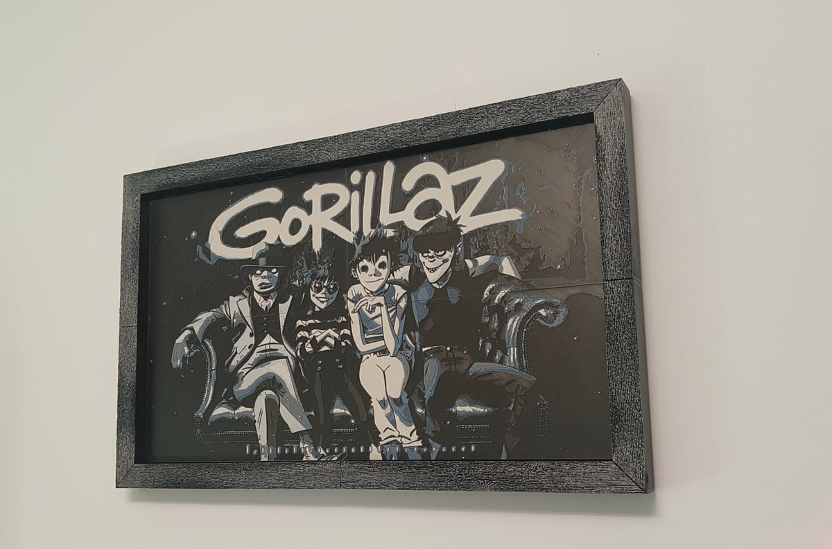 Gorillaz Hue Forge Painting – decor printat 3D (2/5)