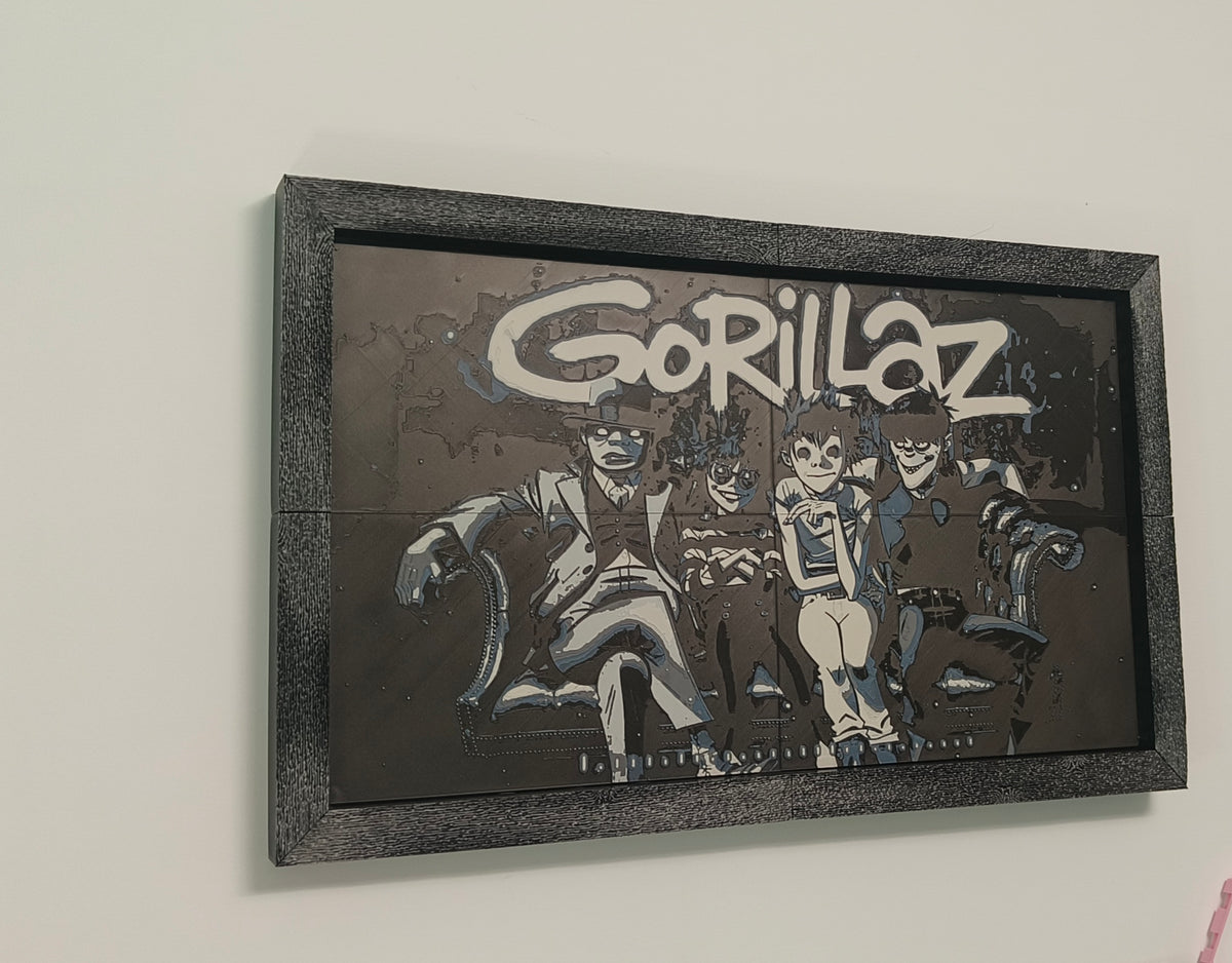 Gorillaz Hue Forge Painting – decor printat 3D (3/5)