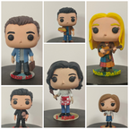 Set Friends 6 Figurines