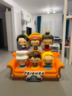 Support Figurine Friends Couch