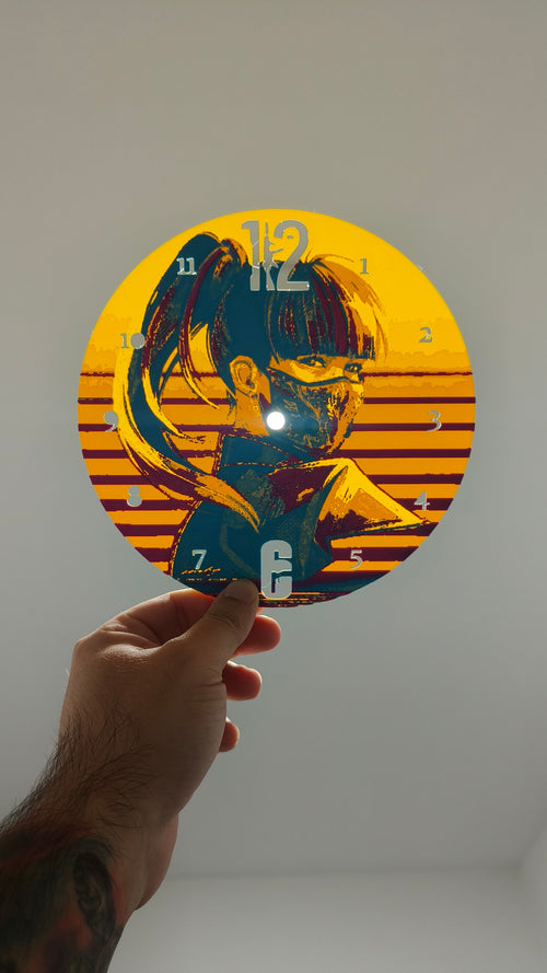 Ceas personalizat R6 diam 20cm